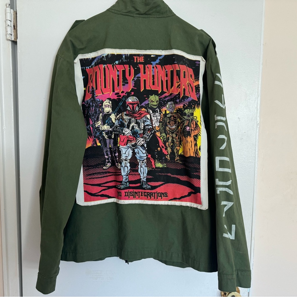 Star Wars Bounty Hunters jacket Large Disney Japan